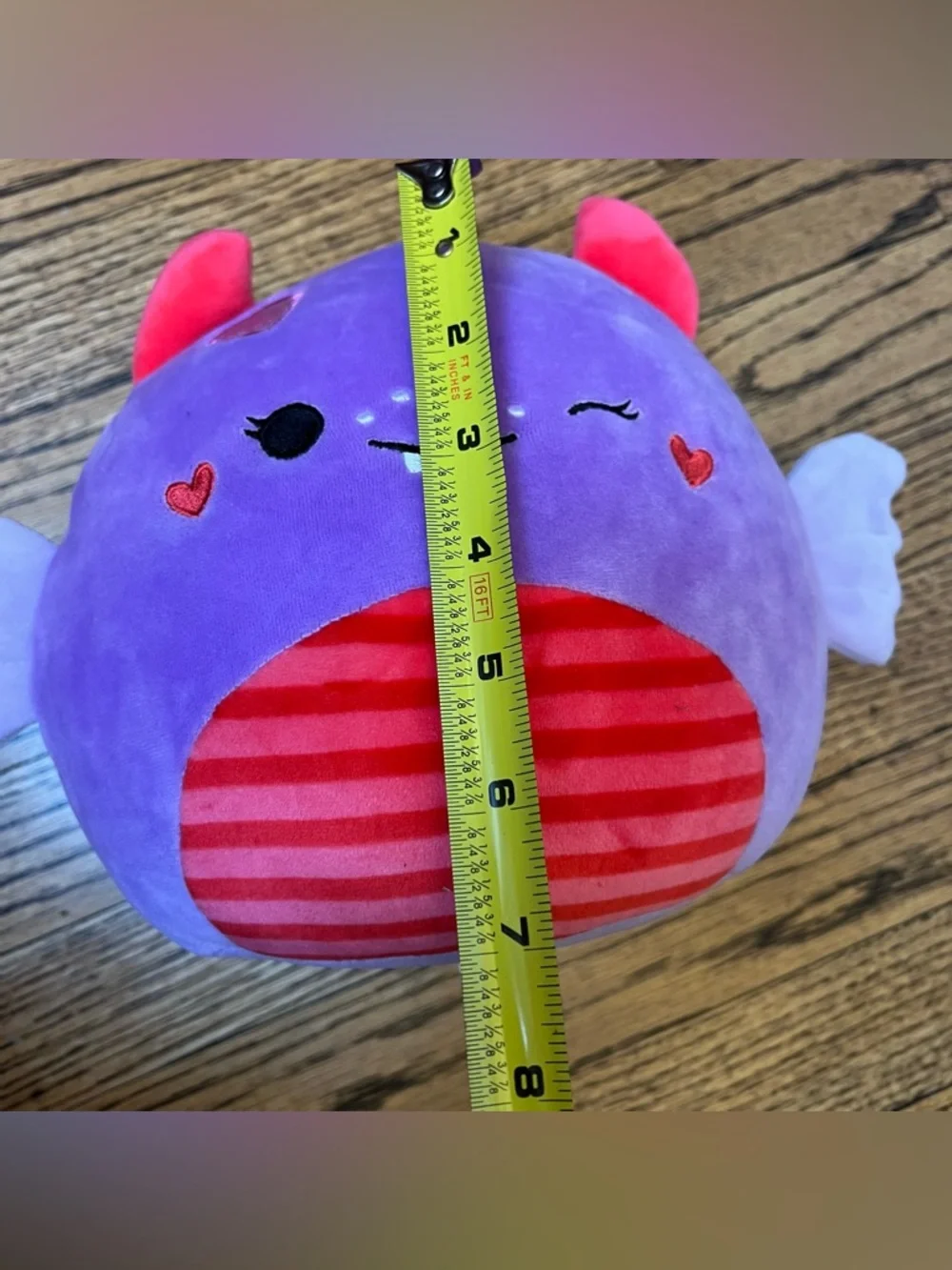 Original Squishmallows Atwater Love Monster 8